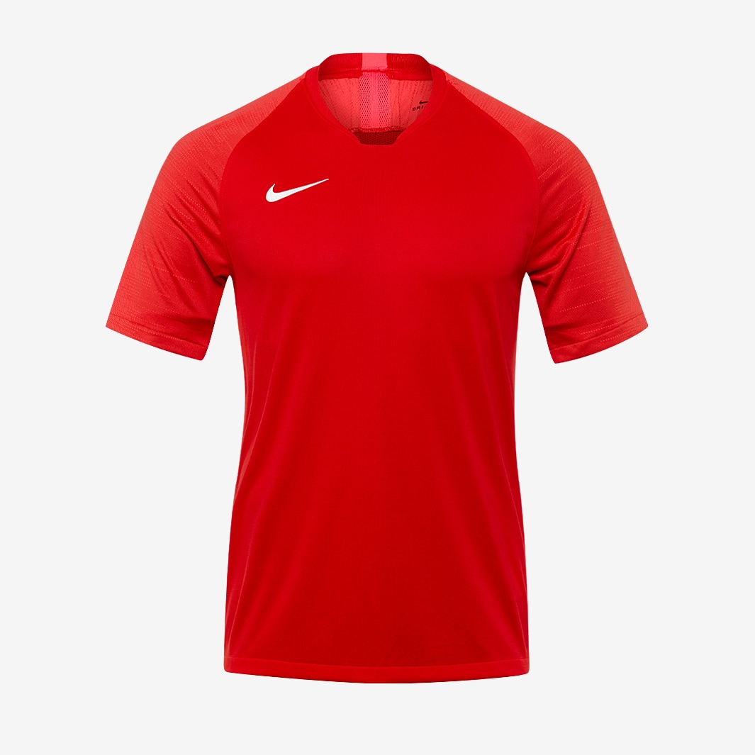 congelado profundidad amanecer Camiseta de manga corta - Nike Strike - Rojo Universitario/Carmesí  Brillante | Pro:Direct Soccer