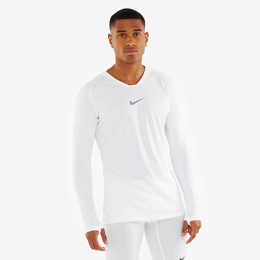 Nike Park First Layer LS Jersey - White - Mens Football Teamwear ...