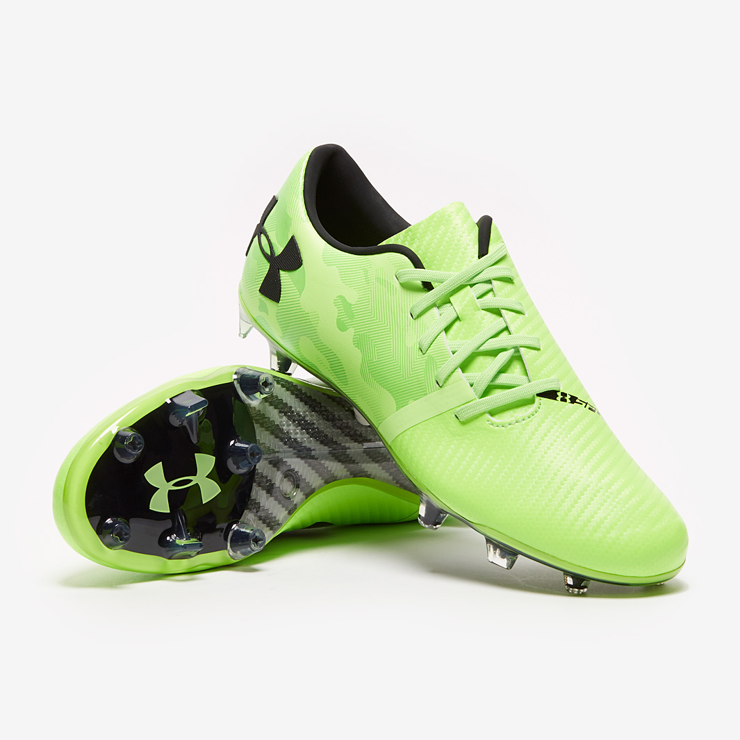 Under Armour UA Spotlight Mens Green/Black Football Boots