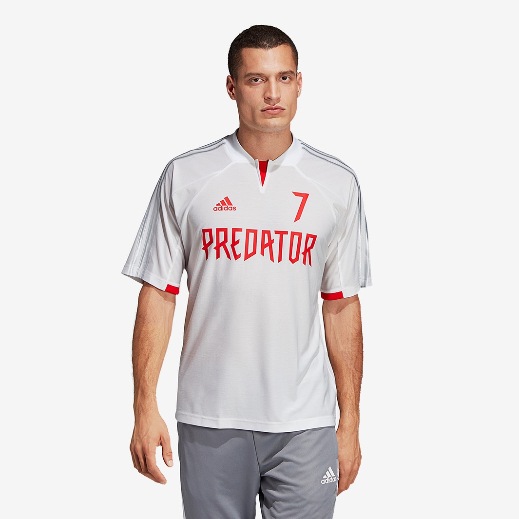 Anillo duro Miniatura Madurar adidas Predator David Beckham - Blanco/Gris Claro - Camiseta - Ropa para  hombre | Pro:Direct Soccer