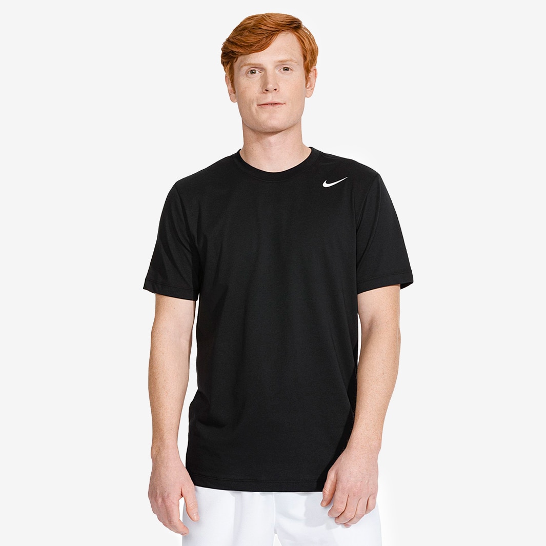 Nike Dri-FIT T-Shirt - Black/White- Mens Clothing - AR6029-010 | Pro ...