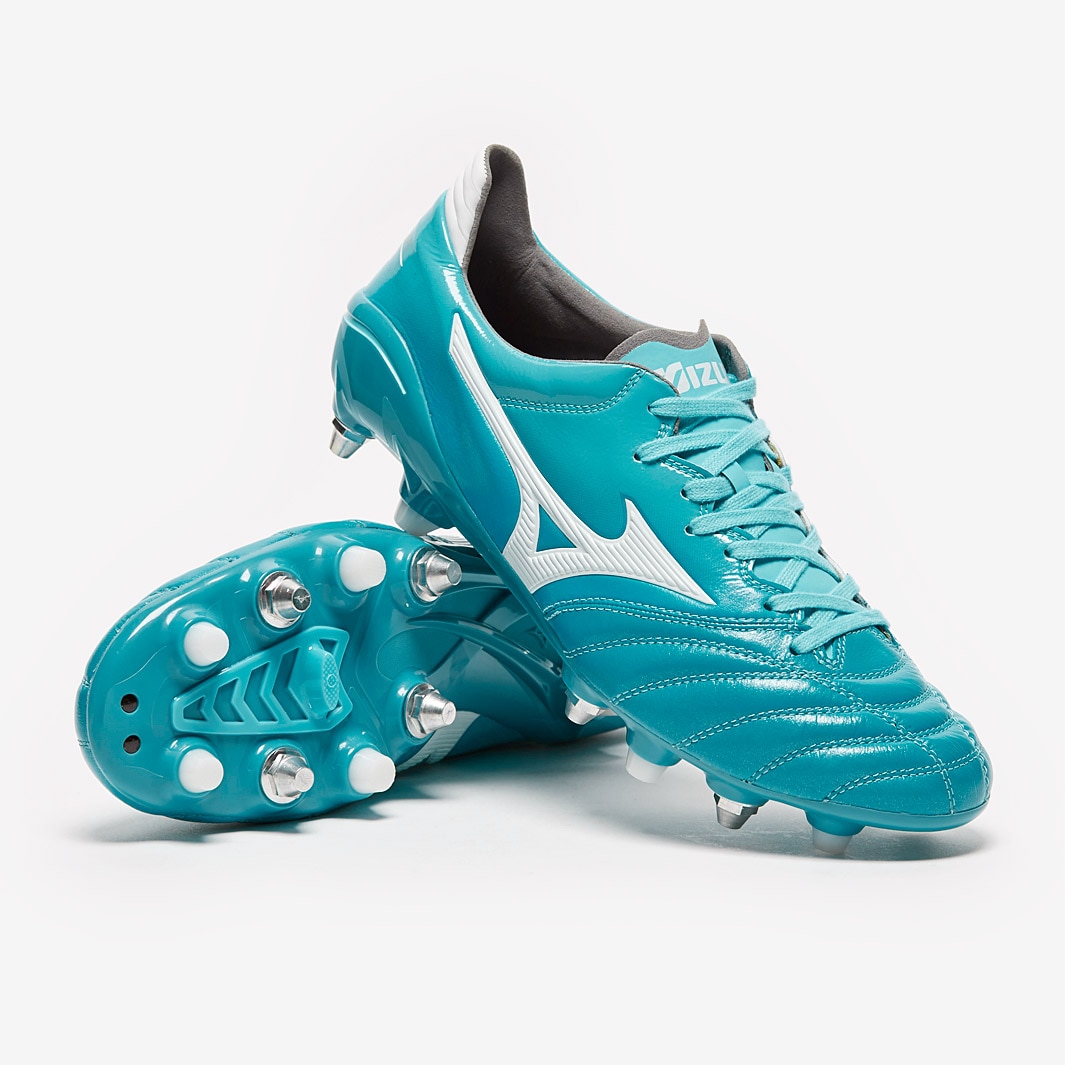 Mizuno Morelia Neo 2 SG Made In Japan - Caribbean Sea/White - Soft