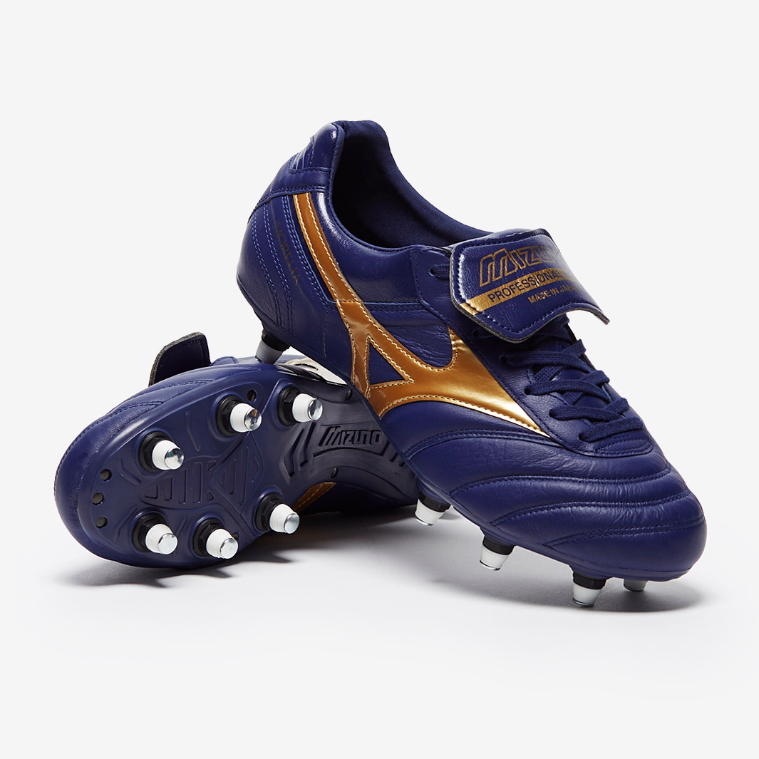 Mizuno Morelia II SG Made In Japan - Azul/Oro | Pro:Direct