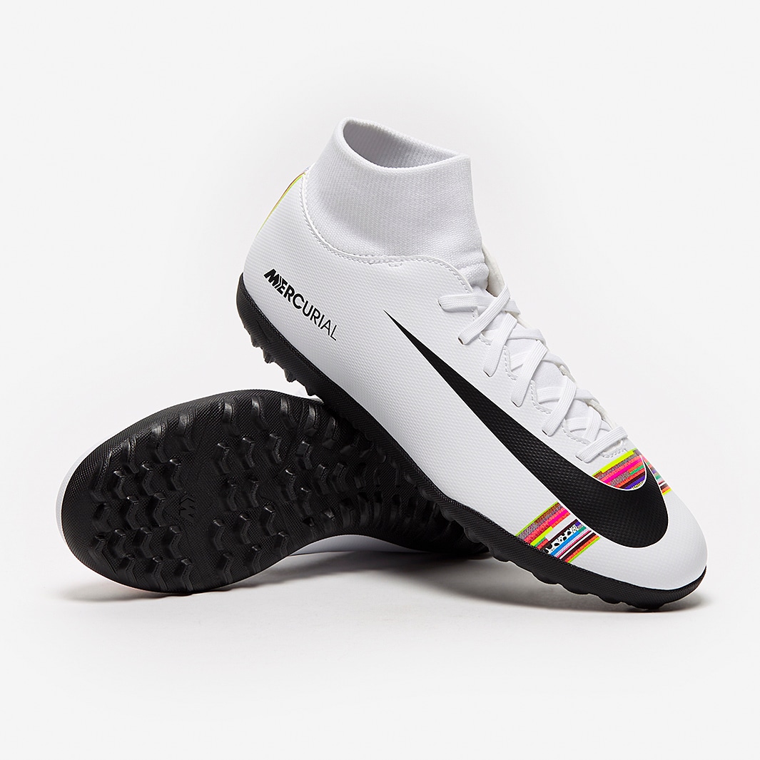 Sofocar Giro de vuelta muy agradable Nike Mercurial Superfly VI Club TF - Botas de fútbol - Terreno Sintético -  Blanco/Negro | Pro:Direct Soccer