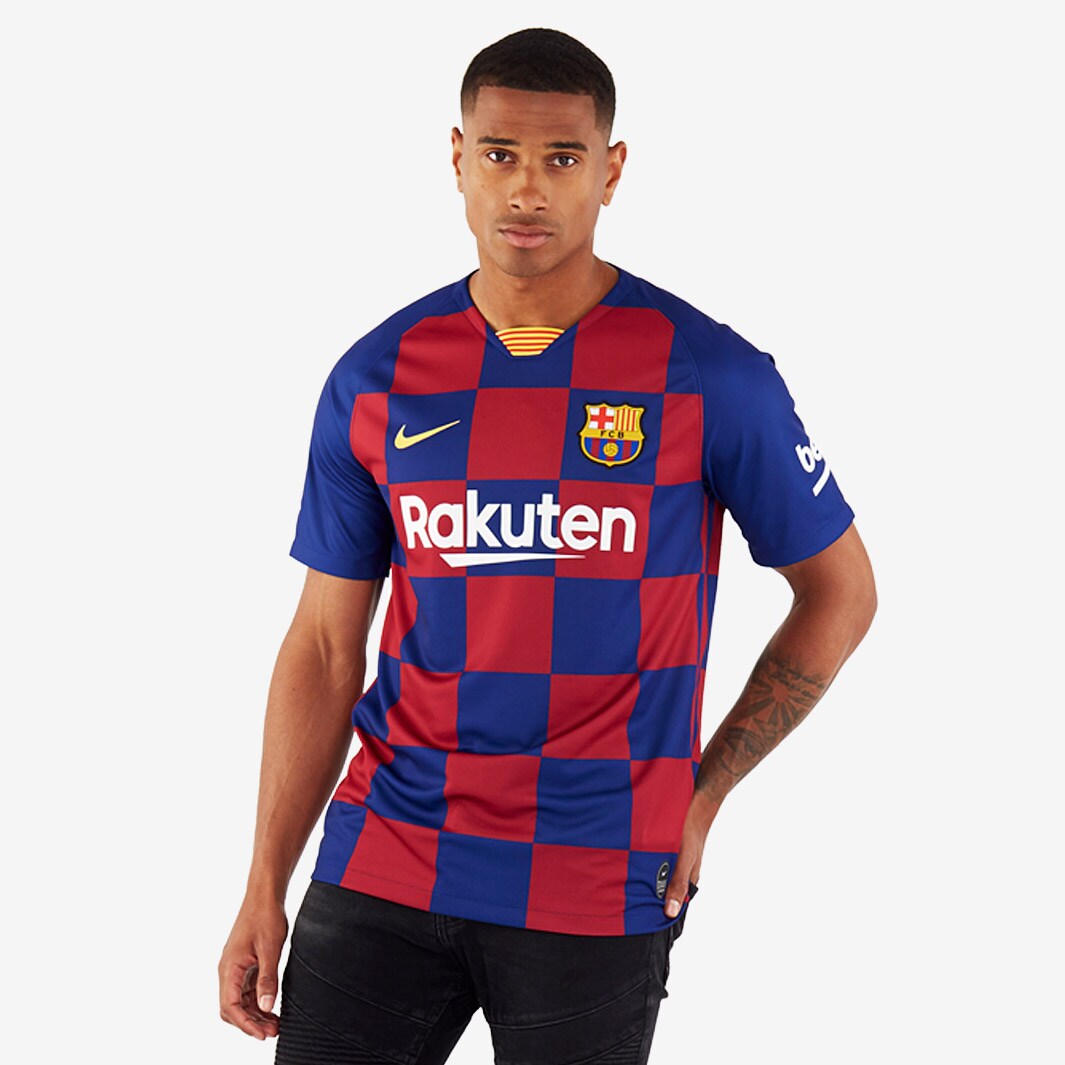 Nike FC Barcelona Shirt UCL 19/20 Kids - Blue