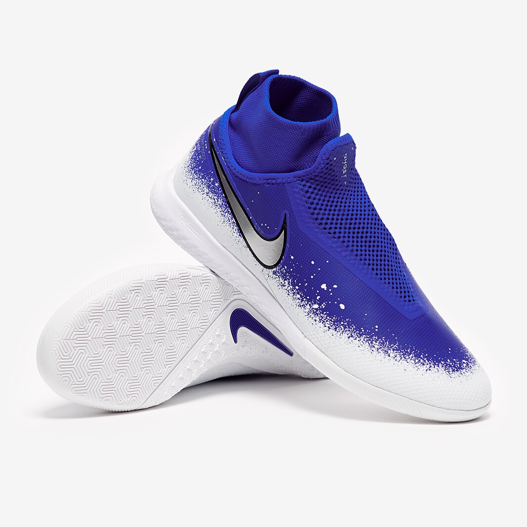 Nike VSN IC - Racer Blue/Chrome/White - Indoor - Mens Cleats