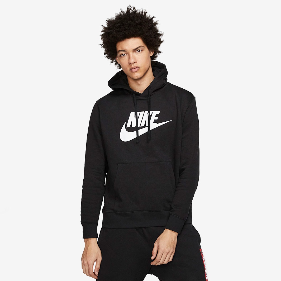 Nike hoodie deals mens black