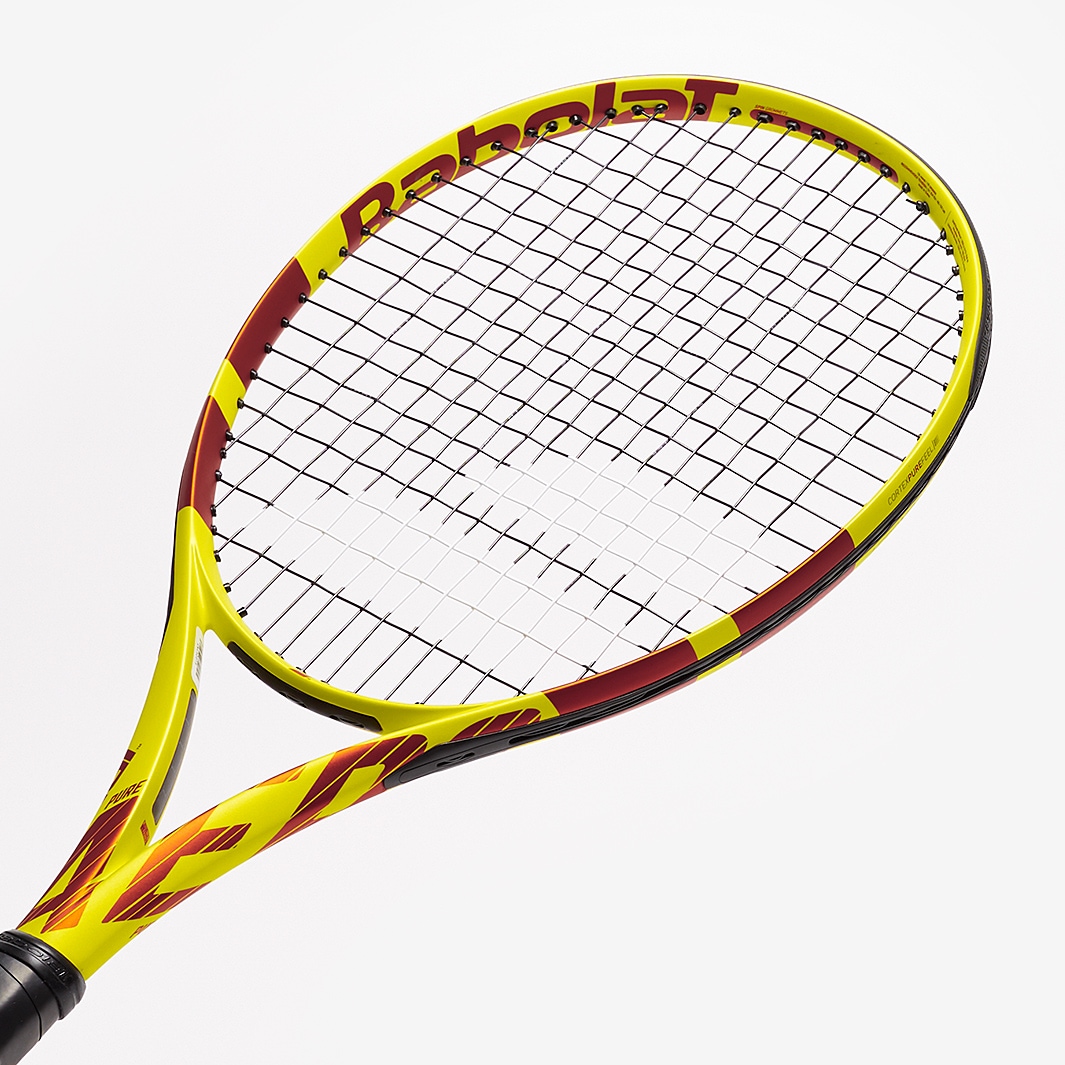 Babolat Pure Aero 26 RolandGarros Strung Yellow/Bronze Boys