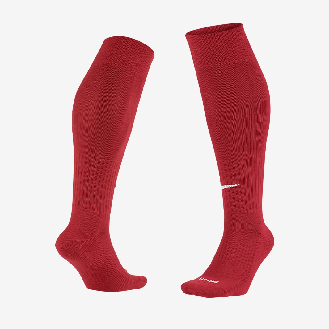 Nike Academy OTC Football Socks - Varsity Red/White - Socks - Mens ...
