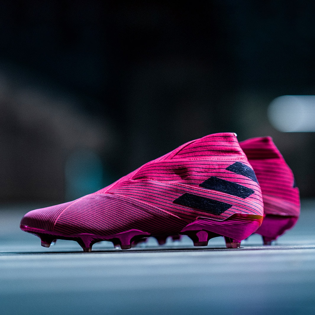 adidas Nemeziz 19+ FG - Rosa/Negro - Firmes Botas de | Pro:Direct Soccer