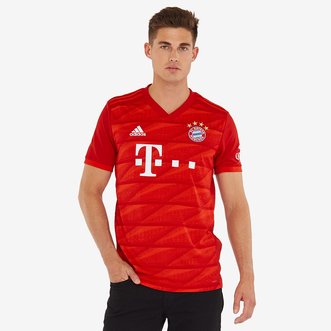 Maillot adidas FC Bayern Munich 2019/20 Domicile Rouge