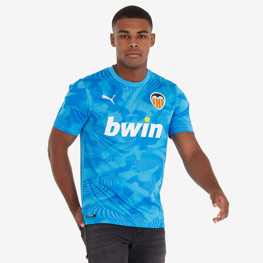 Maillot De Football Valencia 2019/2020 Third - Manches Courtes - Taille M Adulte - Occasion