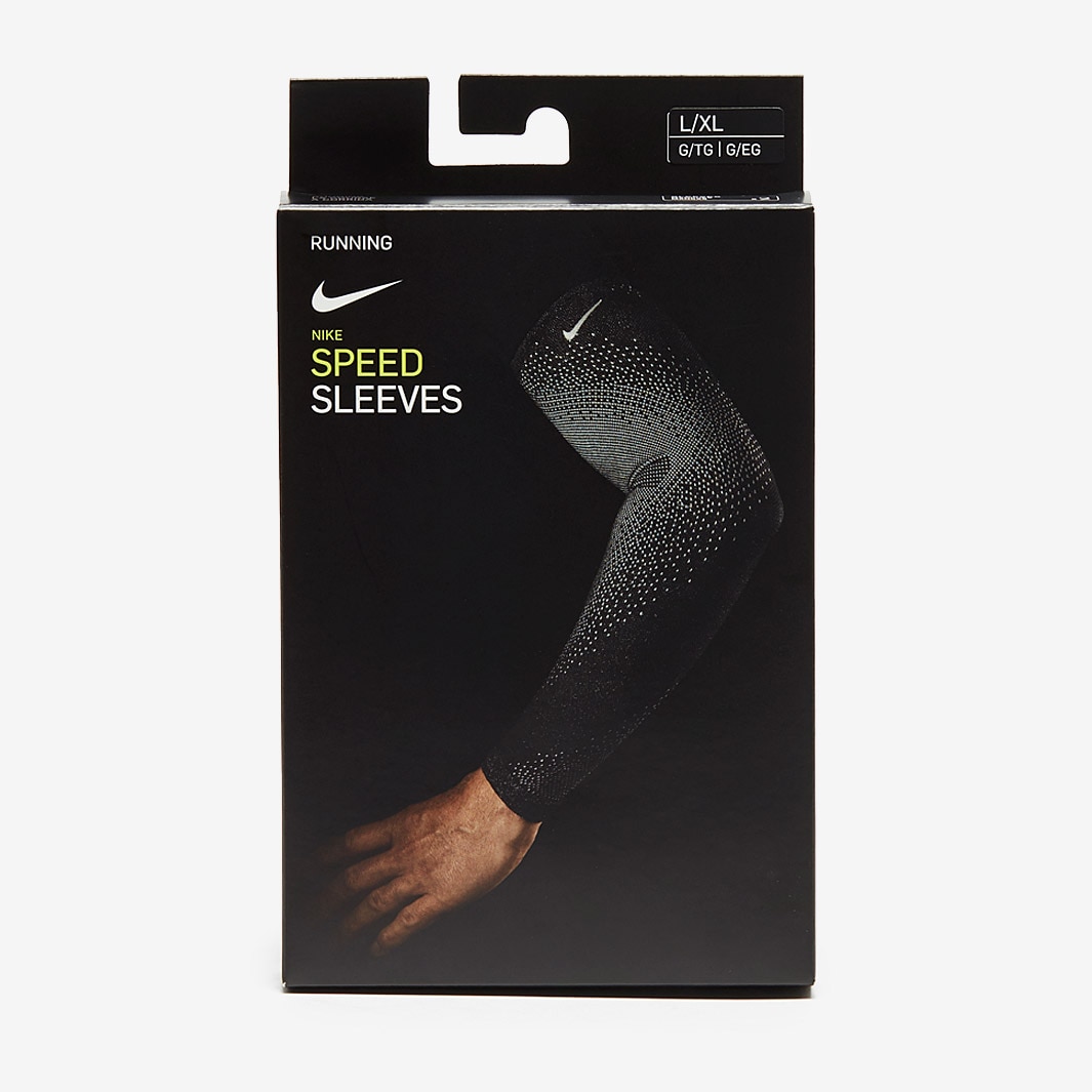 Nike Breaking 2 Running Sleeves - Black/Silver - Accessories