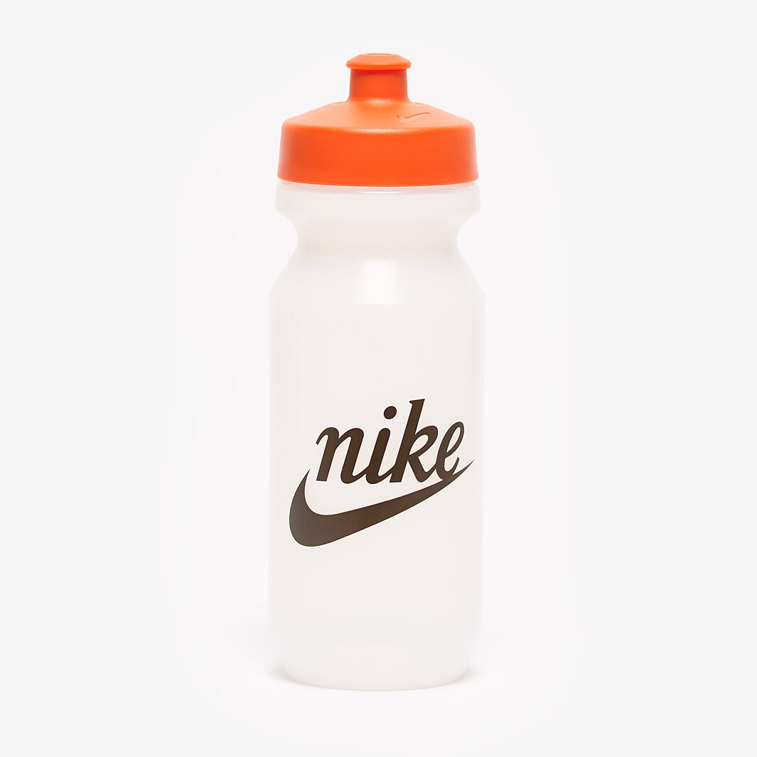 Nike Big Mouth Graphic Bottle 2.0 22oz - Clear/Rush Orange/Black ...