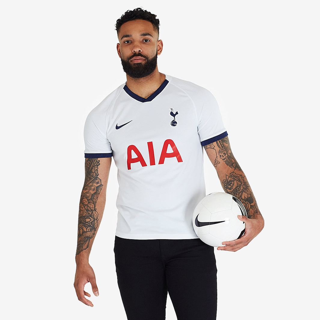 Nike Tottenham Hotspur 2019/20 Home Stadium Shirt SS - White/Binary ...