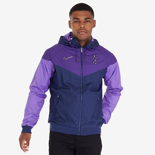 Nike Tottenham Hotspur 2019/20 NSW Wind Runner Woven Authentic X - Binary Blue/Court Purple/Action Grape - Jackets - Replica