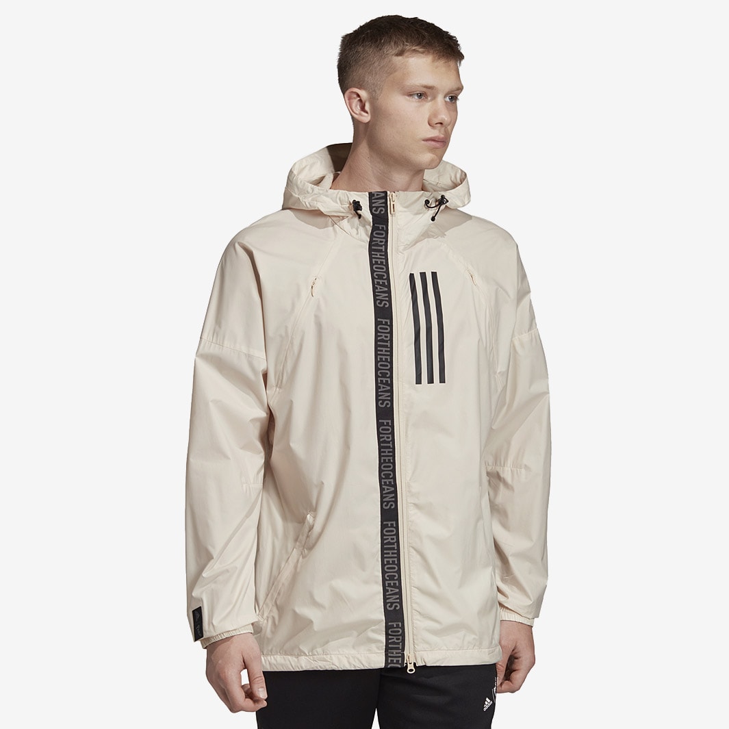 adidas Parley Jacket Linen Mens Clothing DX9290 Pro