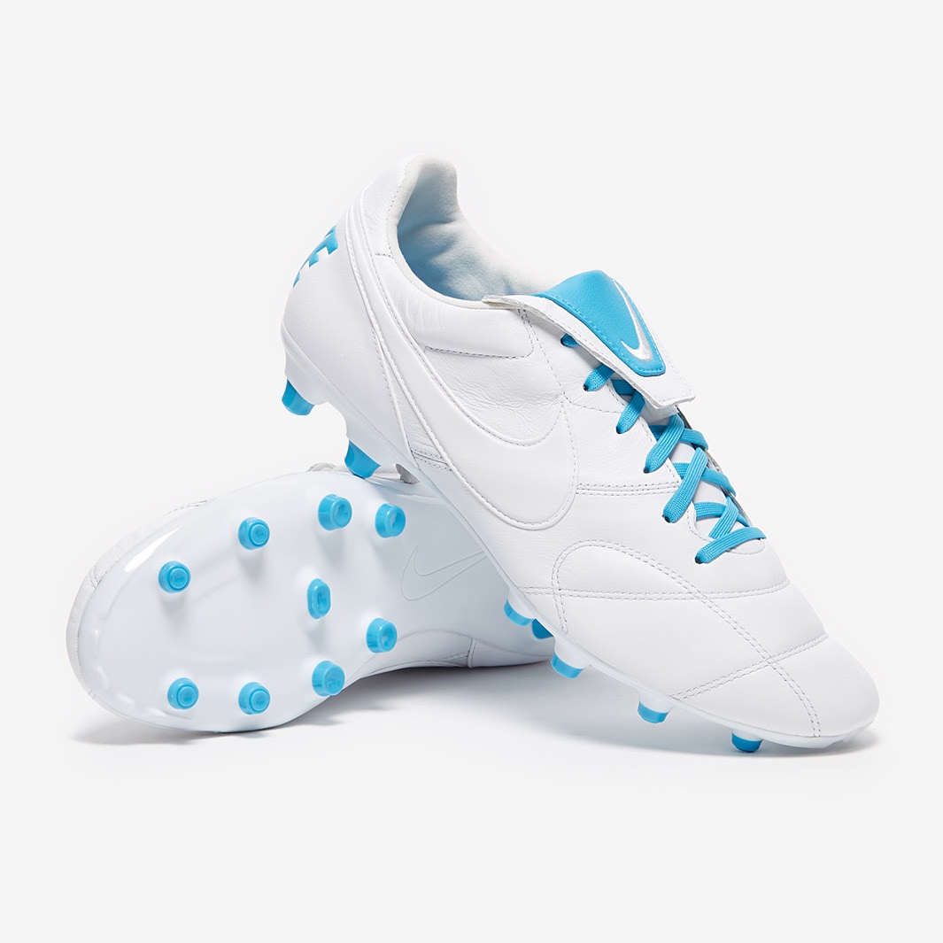 Nike premier white blue best sale