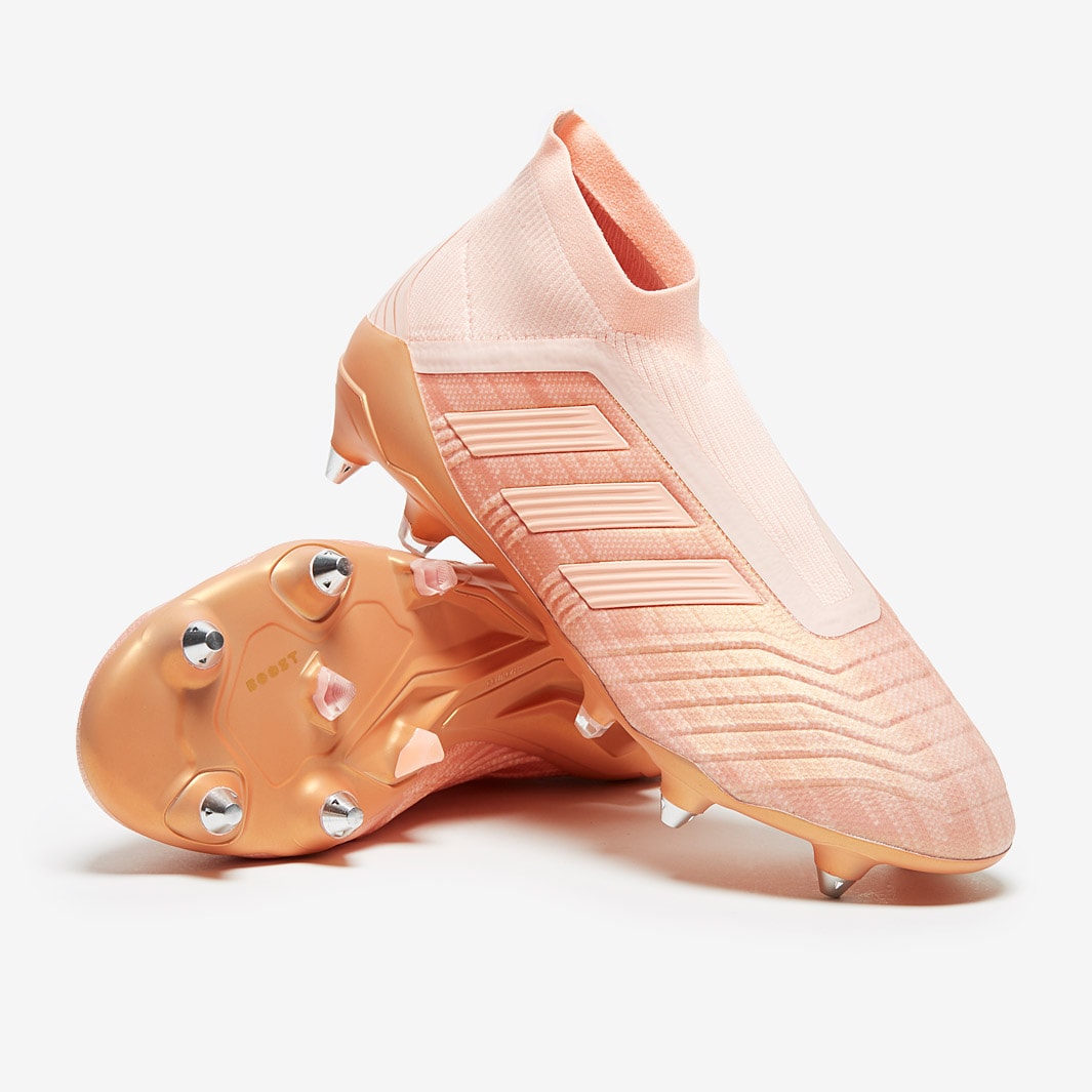 Botas de fútbol adidas 18+ SG - Naranja/Naranja Claro/Rosa - Terrenos Blandos - Botas de fútbol | Soccer