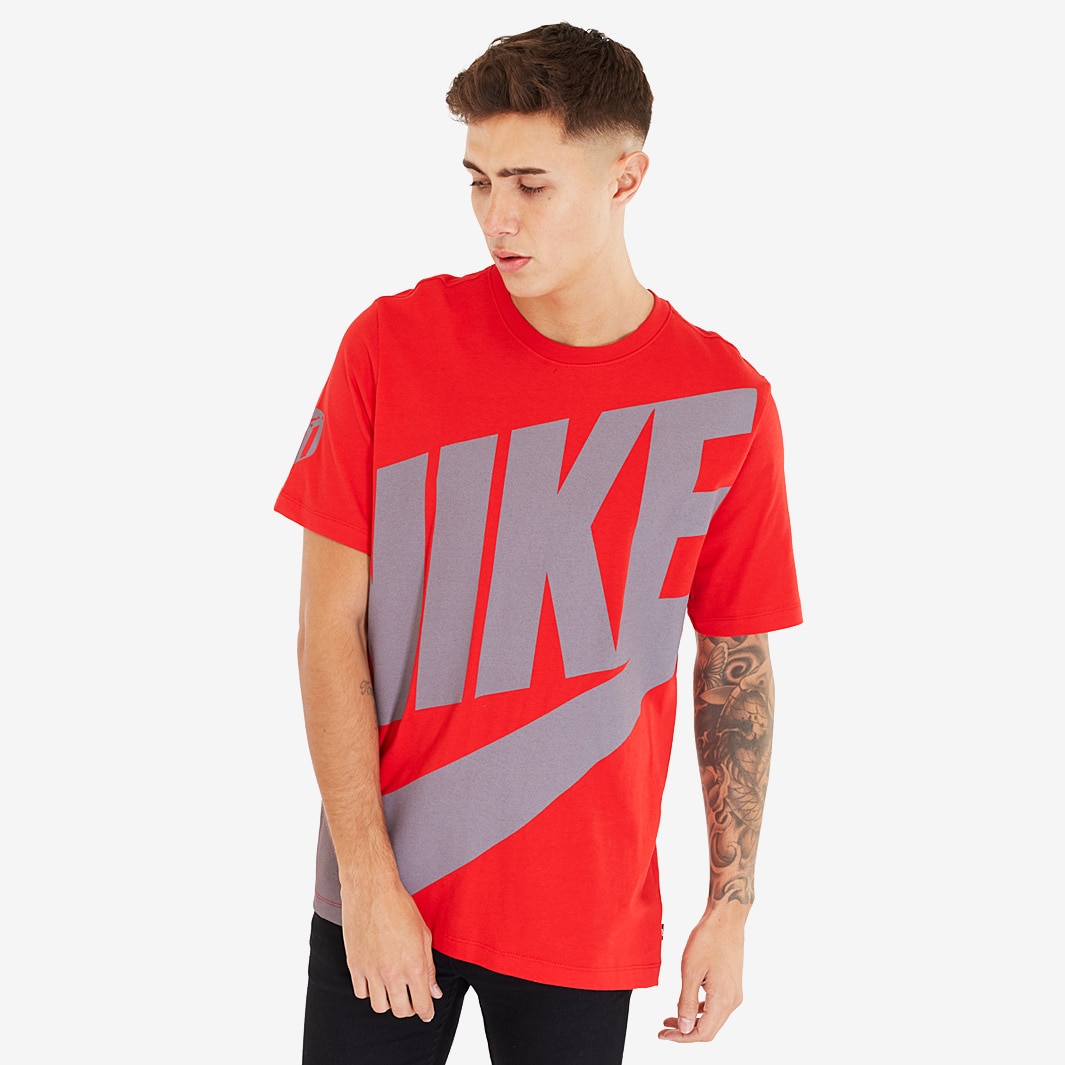 Nike Atletico Madrid 19/20 Kit Inspired T-Shirt - Sport Red - Mens ...