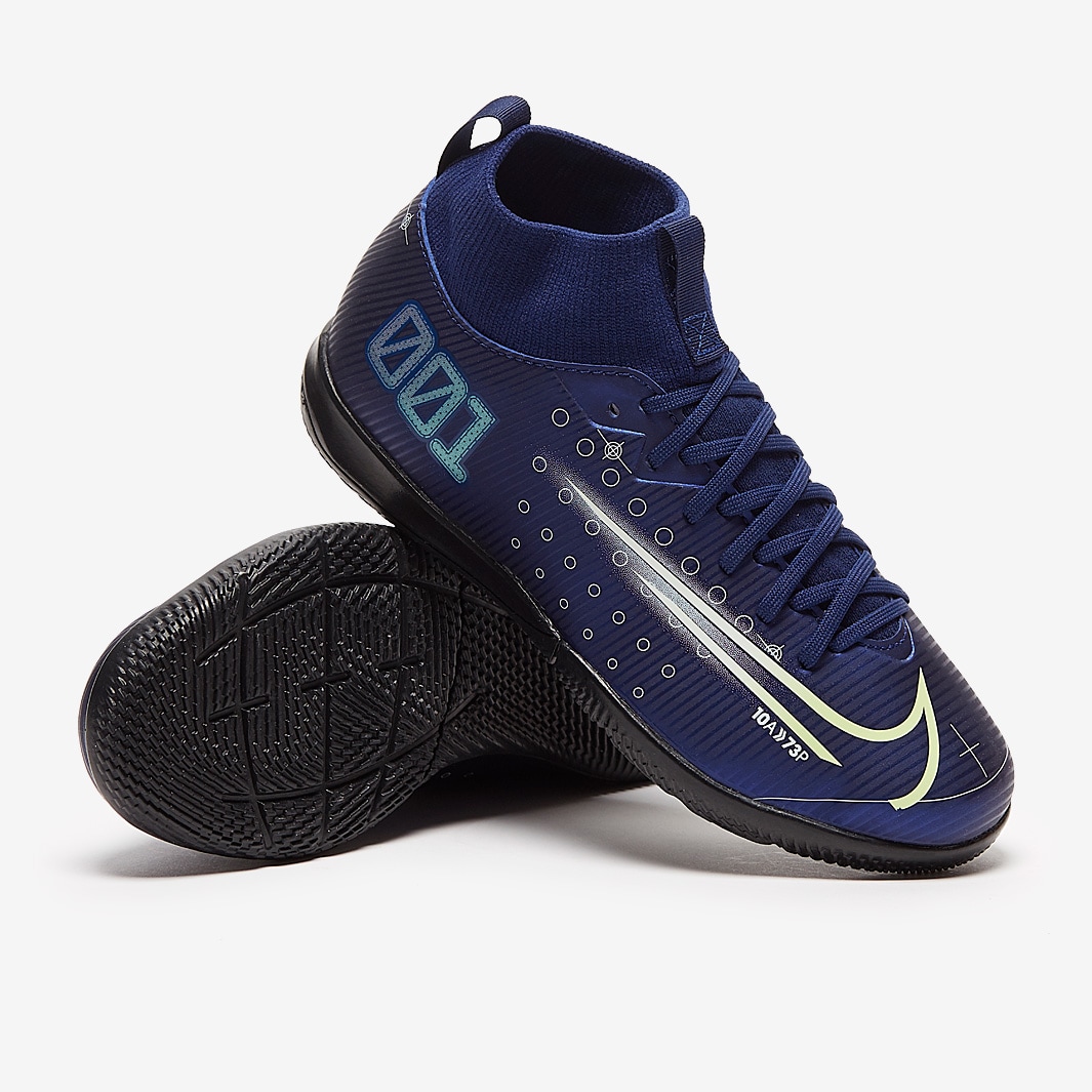 Nike Dream Speed Kids Mercurial Superfly VII Academy IC - Blue Void ...