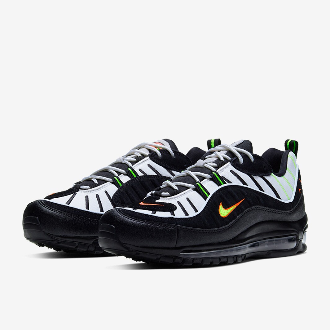 Nike Air Max 98 Platinum Tint Black Mens Shoes Pro Direct Soccer