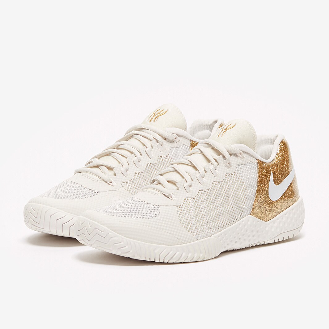 Nike Womens Flare HC Phantom/Metallic Gold Womens Shoes