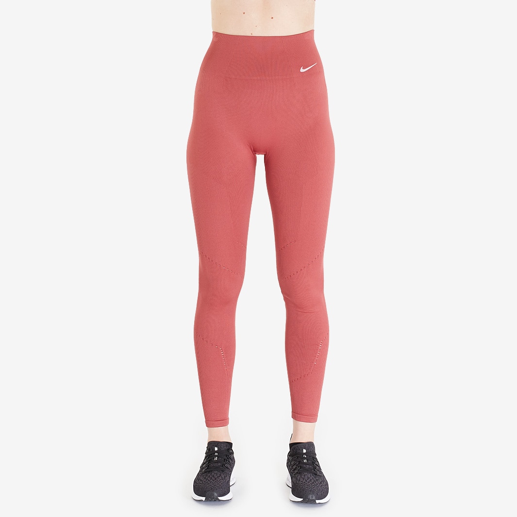 Nike Womens Power Studio Yoga Pants - Cedar/White - Womens Clothing