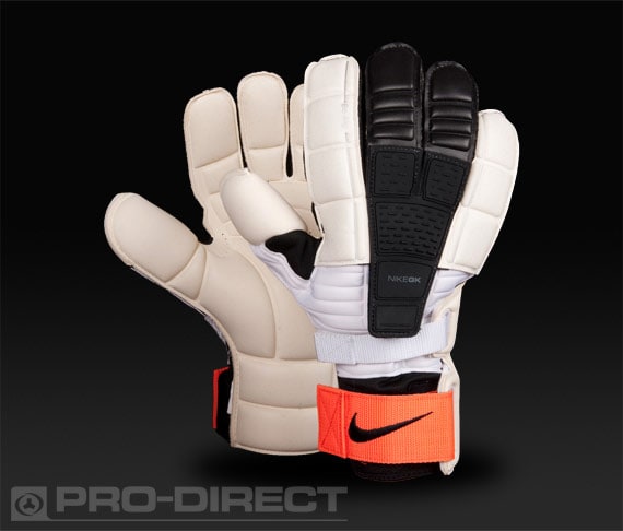 Entretener conformidad precio Nike Goalkeeper Gloves - Nike Confidence - Goalie Gloves - White / Orange /  Black 