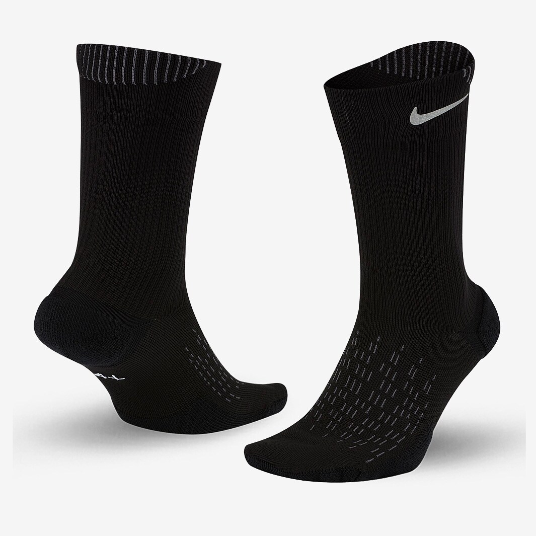 Nike Spark Cushioning Crew - Black/Reflective - Accessories | Pro ...