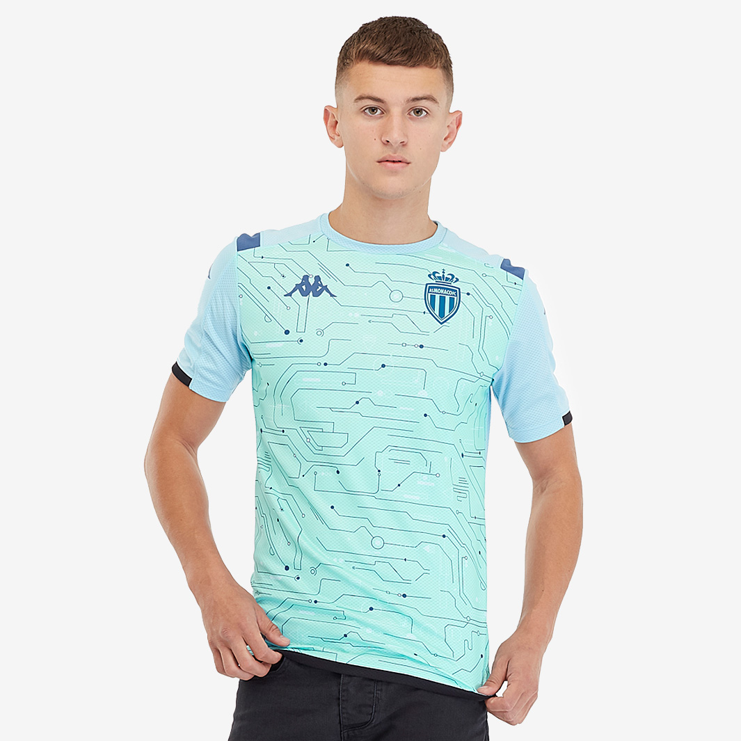 Maillot AS MONACO porté N°5 LFP taille XXL PUMA Caporale - ARGUS FOOT