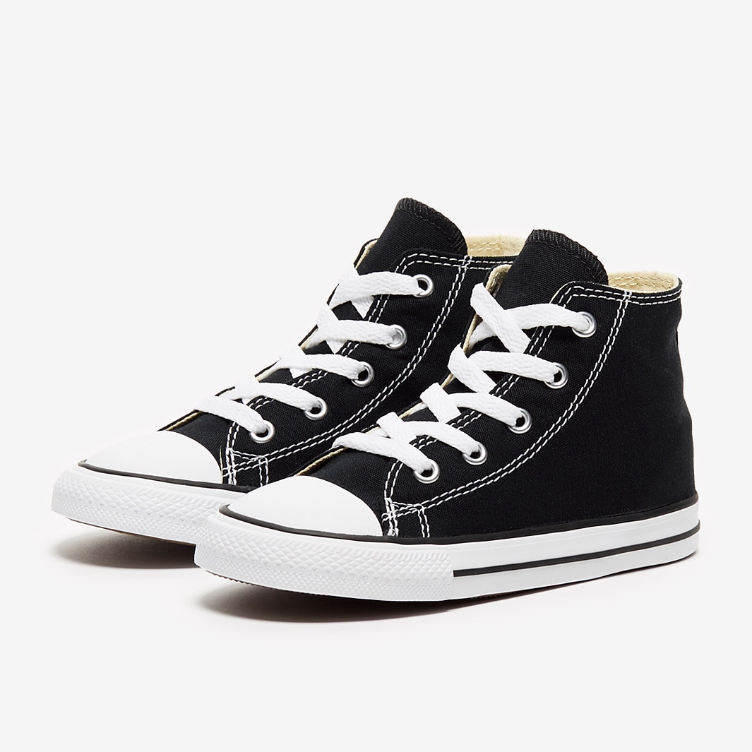 Converse Chuck Taylor All Star Hi Younger Kids - Black - Boys Shoes ...