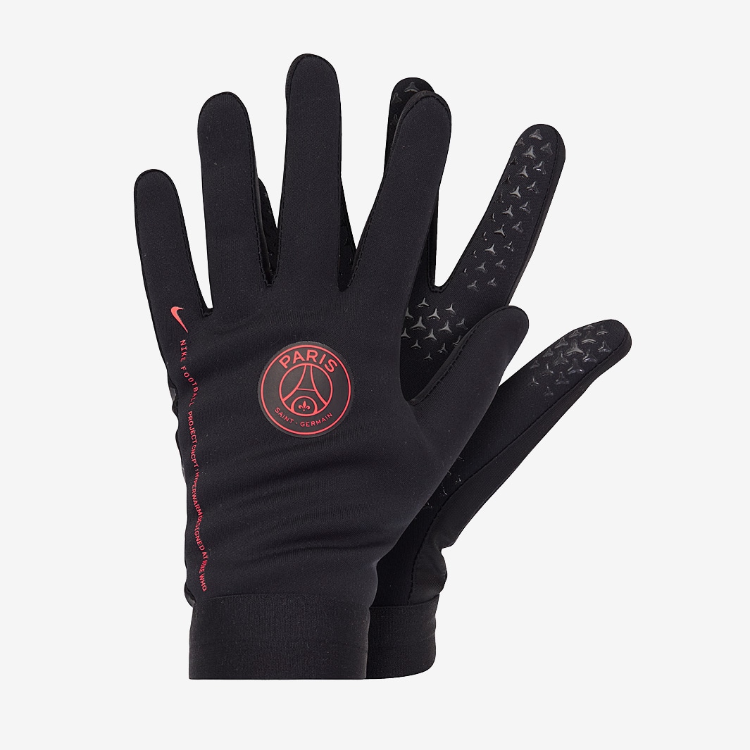 verzonden Derbevilletest een andere Nike Paris Saint-Germain Academy Hyperwarm Gloves - Black/Infrared - Gloves  - Mens Clothing 