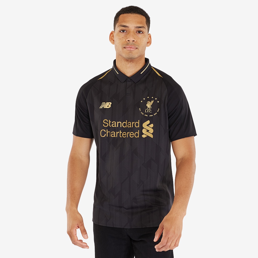 Camiseta New Balance FC 18/19 Signature - Negro/Dorado - de Deporte | Pro:Direct Soccer