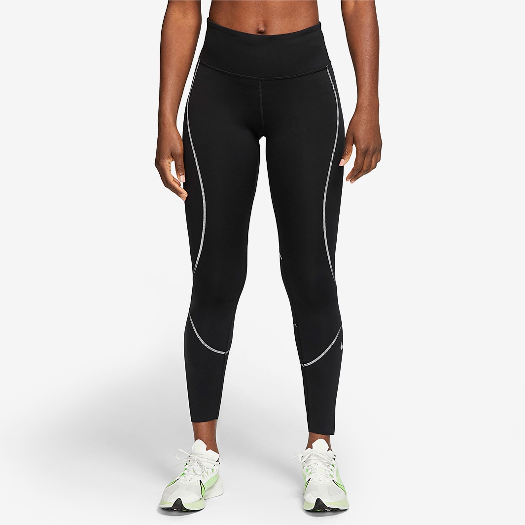 Nike Epic Fast Mid-Rise Running Tights Women - black/reflective