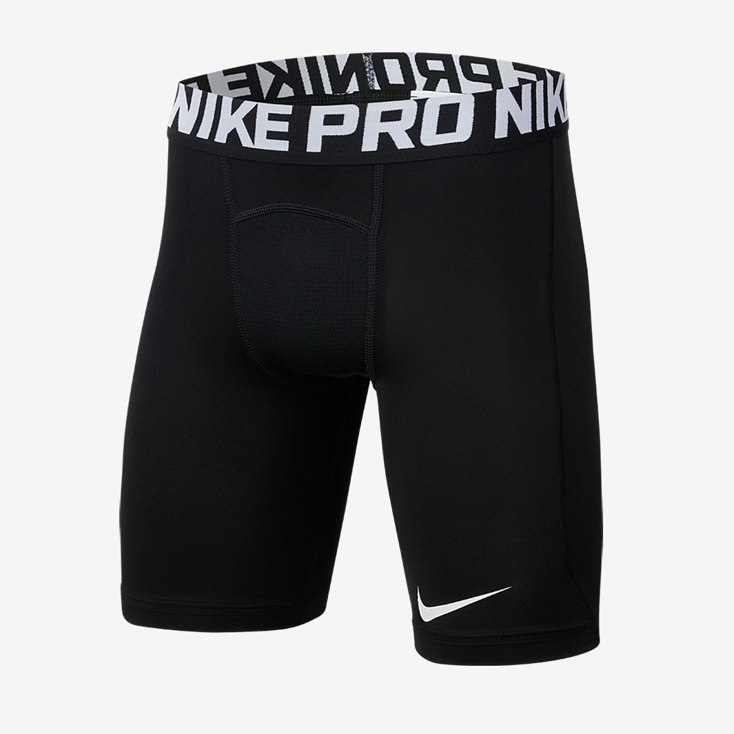 Nike Kids Pro Short - Black/White - Boys Clothing - kids base layer