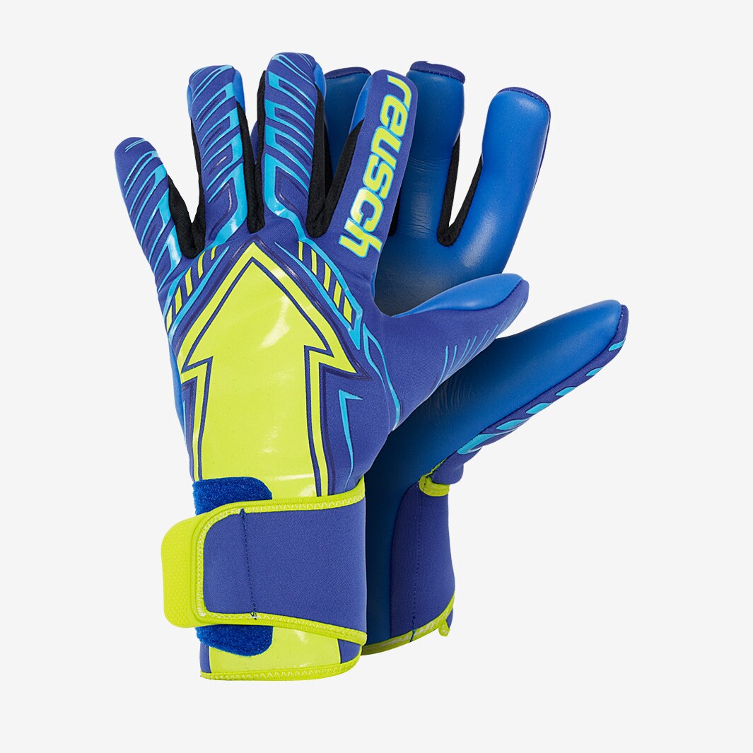 Reusch Reusch S1 - Fluorescente/Azul Guantes de Portero | Pro:Direct Soccer