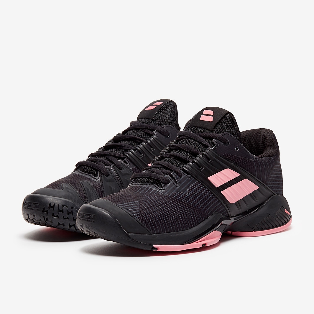 Babolat Womens Propulse Fury All Court Black Geranium Pink