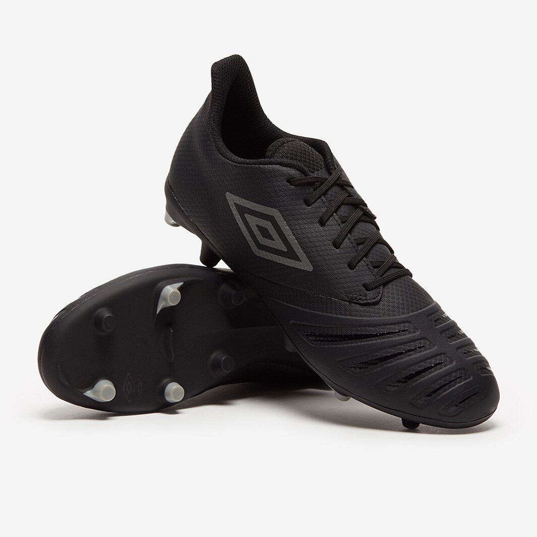 Umbro UX Accuro III Premier FG Black/Carbon Firm Ground Mens Boots