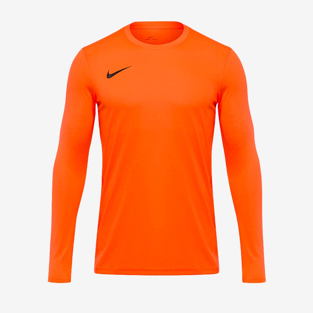 Onregelmatigheden elke keer Groene achtergrond Nike Junior Park VII LS Jersey - Safety Orange/Black - Junior Football  Teamwear | Pro:Direct Soccer