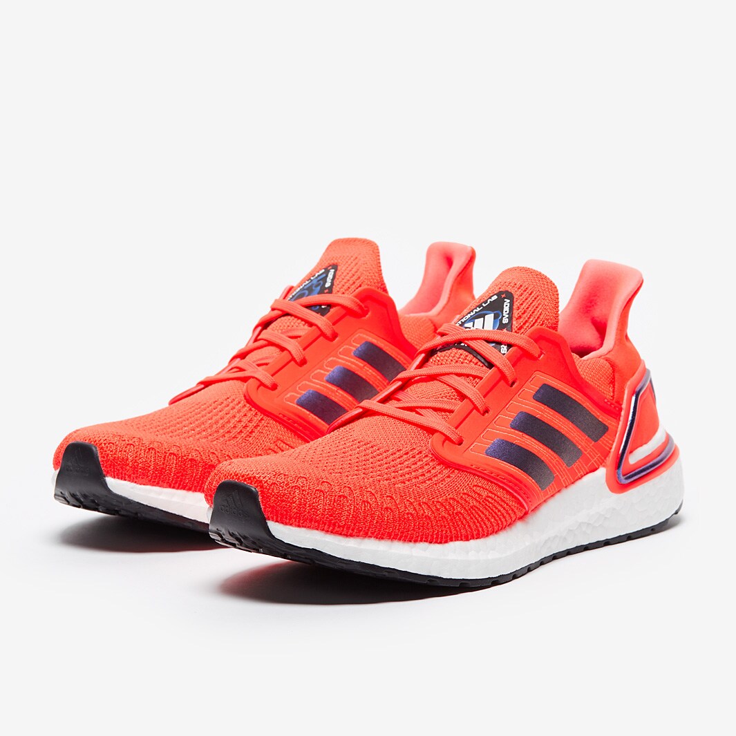 adidas Ultraboost 20 - Solar Red/Boost Blue Violet Met./Ftwr White - Mens  Shoes | Pro:Direct Running