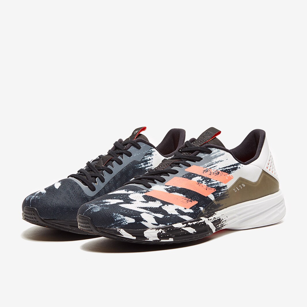 adidas SL20 Core Black/Signal Coral/Ftwr White Mens Shoes