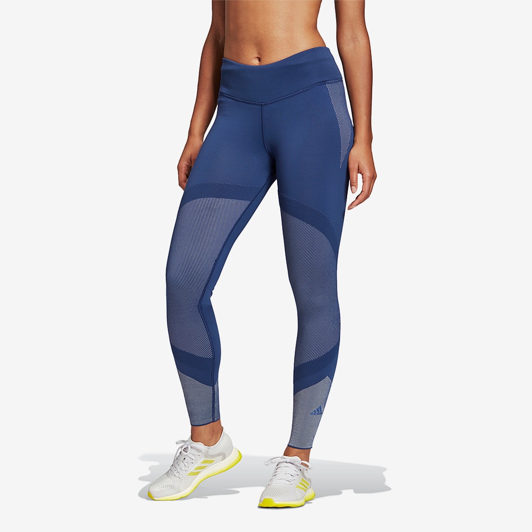 adidas Womens Primeknit Tight Tech Indigo/Dash Grey Womens