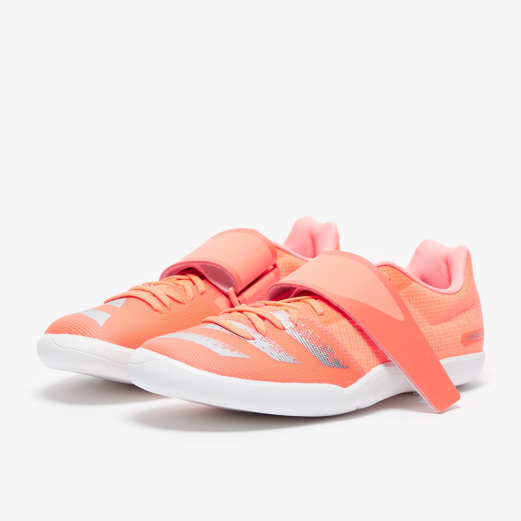 adidas adizero discus/hammer Signal Coral/Silvermet/Ftwr White Mens