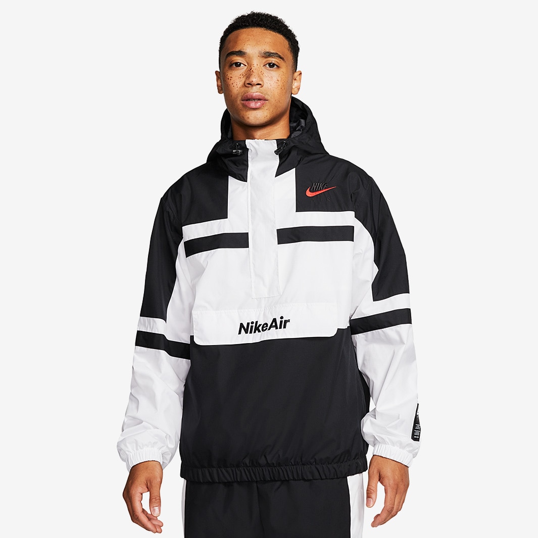 Nike Sportswear Air Jacket Woven - White/Black-Mens Clothing | Pro ...