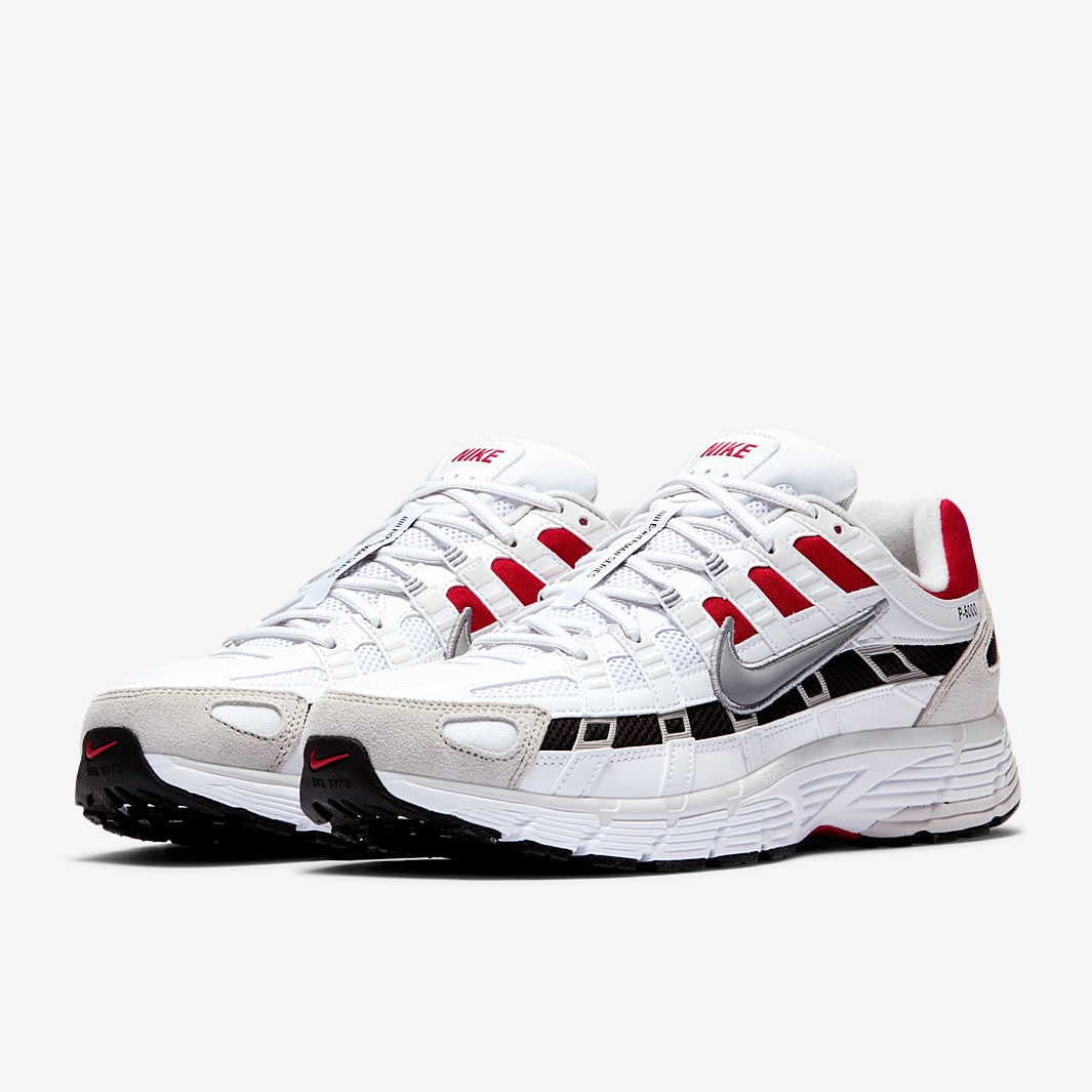 Nike P-6000 - White/Particle Grey-Mens 