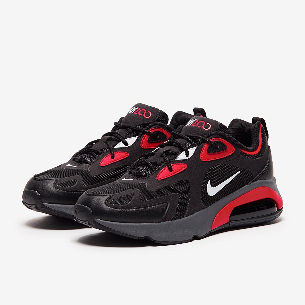 Black and red hot sale air max 200