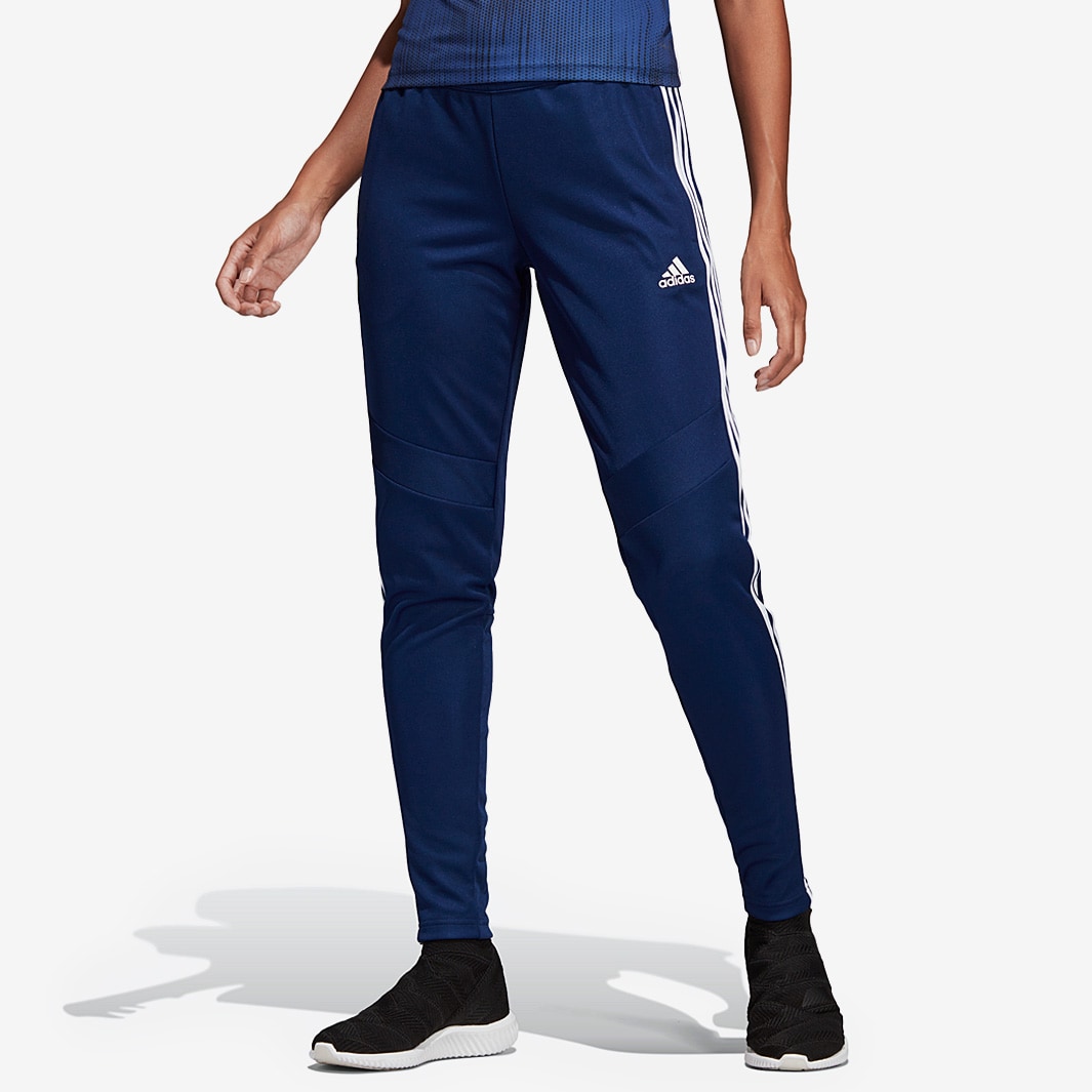 adidas Womens Tiro 19 Training Pants - Dark Blue/White - After Run ...