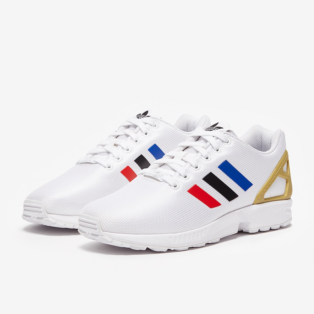 アレクサンダー adidas ZX Flux - White/Core Black - Mens Shoes |
