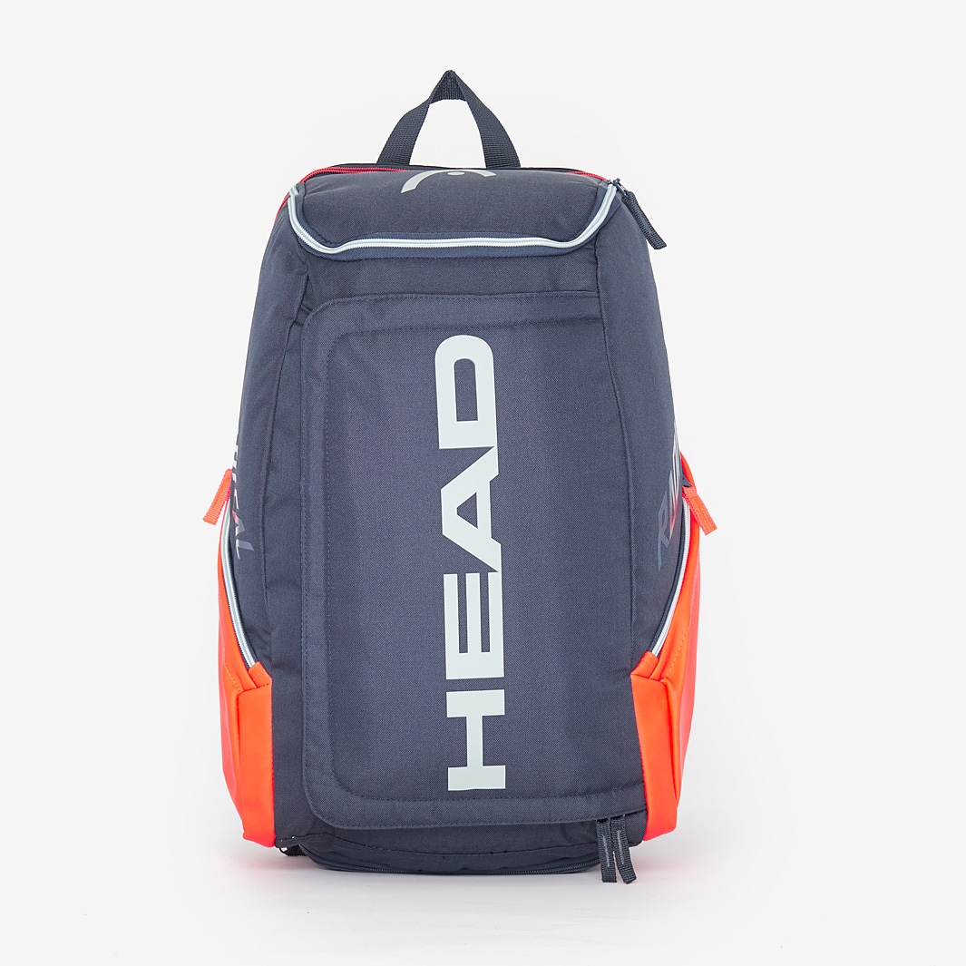 HEAD Rebel Backpack - Orange/Grey - Bags & Luggage | Pro:Direct Tennis